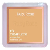 Base De Maquiagem Ruby Rose Pó Compacto 648105