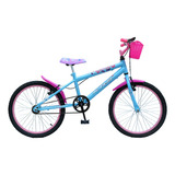 Bicicleta Infantil Aro 20 Feminina Passeio Menina Krs