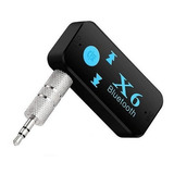 Receptor Bluetooth Auto Audio Usb X6  Puerto Microsd Y Mic