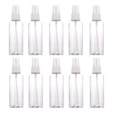 10 Frasco Borrifador Válvula Spray Álcool Perfume Água 100ml