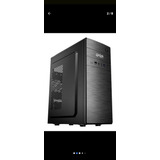 Gabinete Pc Kit Overtech Ov-k190 Negro Con Fuente Ok-6500 Pc