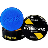 Cera Hybrid Wax 120ml Carnaúba Automotiva Protetora Vonixx 