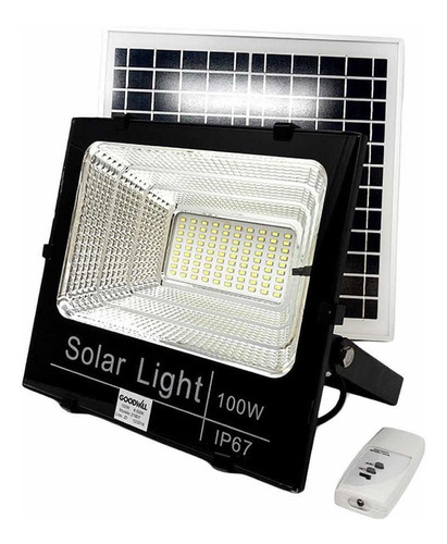 Reflector Led 100w Solar  Uso Exterior Ip65