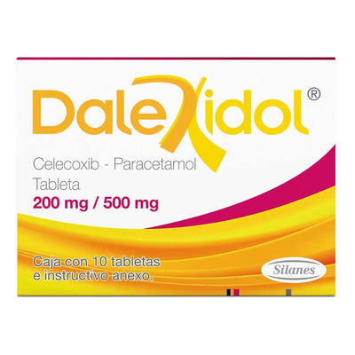 Dalexidol Tableta 200 Mg\u002F500 Mg, 10 Tabletas | Envío gratis