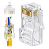 Rj45/bolsa Padres, Cat5/5e - 200 Piezas