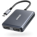 Adaptador Usb C A Hdmi Dual Anker A83240a1