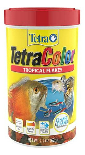 Alimento Para Peces Tropicales Compatible Con Color.