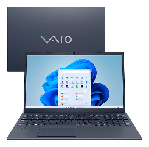 Notebook Vaio Fe15 15.6 Fhd I3-1215u 8gb Ssd 256gb W11 Cinza