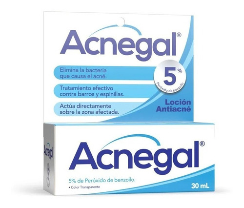 Acnegal Locion 30 Ml Tratamiento Acne (peroxido De Benzoilo)