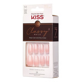 Kiss Elegante Kit De Manicura De Uñas Francés Con Acabado De