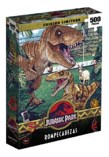 Rompecabezas Jurassic Park 500 Pz Ed Limitada