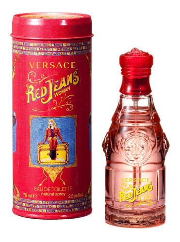 Red Jeans By Versace Edt 75 Ml En Lata Orig- Beauty Express