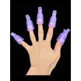 Set De 10 Pinzas Para Retirar Acrílico , Gel , Esmalte De La