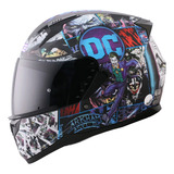 Casco Integral Joker Edge Dc Certificado Dot Y Ece + Gafas