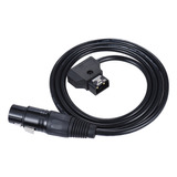 Adaptador Andoer D-tap Macho A Xlr Hembra De 4 Pines De 100