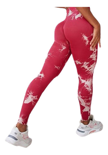 Leggings Deportivos Mujer Para Yoga, Tie-dye Gym Premium