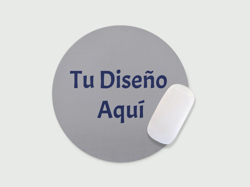 Pad Mouse Redondo Para Personalizar 20cm X 20cm