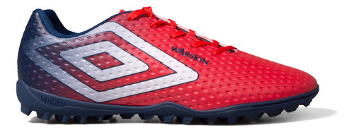 Botines Pista Umbro Society Warskin Rojo Hombre