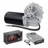 Motor Motoredutor 12v Dc 30 Rpm + Controlador Pwm + Fonte