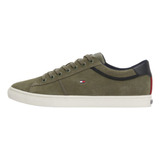 Tenis Tommy Hilfiger Jay Casual Para Hombre Suede - Original