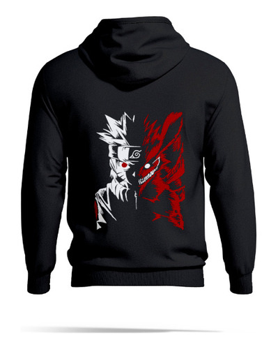 Naruto Kyubi  - Buzo Canguro Unisex - Anime Naruto 0