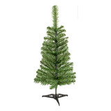 Árvore Natal Pequena Decorativa Verde 60cm 50 Galhos 