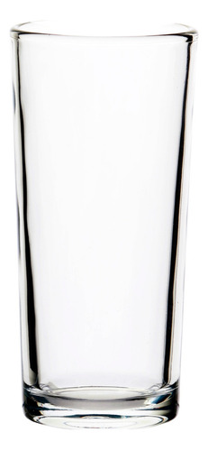 20 Vasos Cuberos De Vidrio Para Banquete Restaurante 280ml Color Transparente
