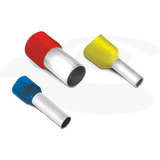 Terminais Elétricos Tubular 1,5mm E 2,5mm Simples E Duplo 