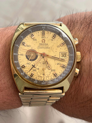 Reloj Cronógrafo Antiguo Omega Seamaster Lemania Años 70