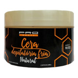 Cera Depilatória  Fria Natural - Pro 250g