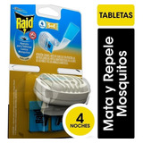 Aparato Para Tabletas Contra Mosquitos Sin Cable Raid + 4tab