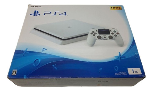 Sony Playstation 4 Ps4 Cuh-2100b B02 1tb Glacier White
