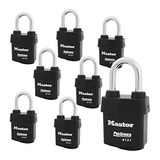 Master Lock: Ocho (8) Candados De Alta Seguridad De La Serie