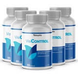 5x Visicontrol 60 Cápsulas Original Formula Visi Control
