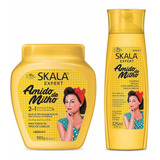 Kit Skala Amido De Milho Shampoo Y Crema - g a $24