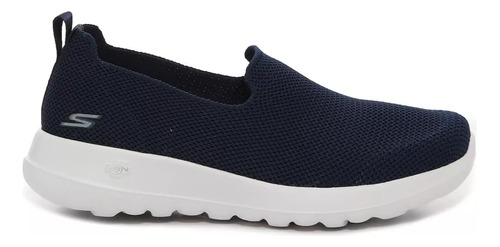 Tenis Casual Dama Mujer Skechers  Slip On Negro Go Walk Joy