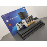 Playstation 4 Pro 500gb (ssd) +7 Jogos Originais 