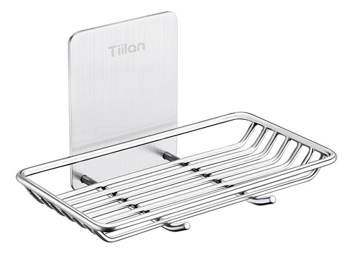 Tiilan Self-adhesive Soap Dish For Shower, Stainless Stee Aa