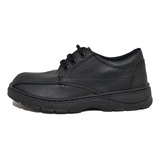 Zapato Colegial Cordones Cueroeco Prince - Art 1511