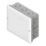 Caja De Pase De Embutir 16x18 Pvc Con Tapa Genrod Color Blanco | MercadoLibre