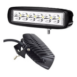 Faro Barra 6 Led Auxiliar Reflector Auto Moto Cuatriciclo