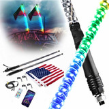 Antena Lampara Luz Led Bluetooth Rzr X3 Cuatrimoto 4x4