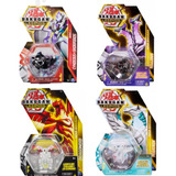 Bakugan Legends 4 Pack Figuras Con Luz Dragonoid White