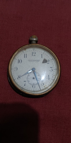 Reloj Bolsillo Girard Perregaux Antiguo Plata Inglesa 
