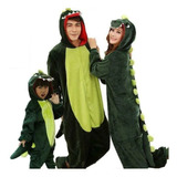 Pijama Completa Mameluco Dinosaurio Kigurumis Unisex Adulto