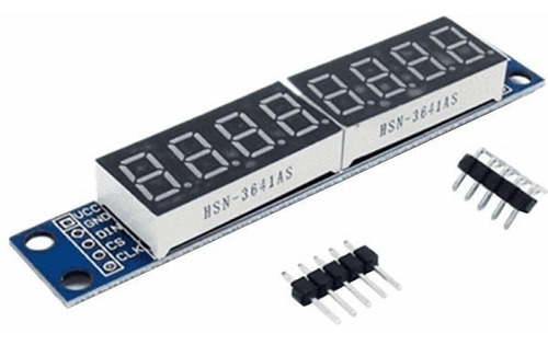 Módulo Display 8 Dígitos 7 Segmentos Max7219  Para Arduino