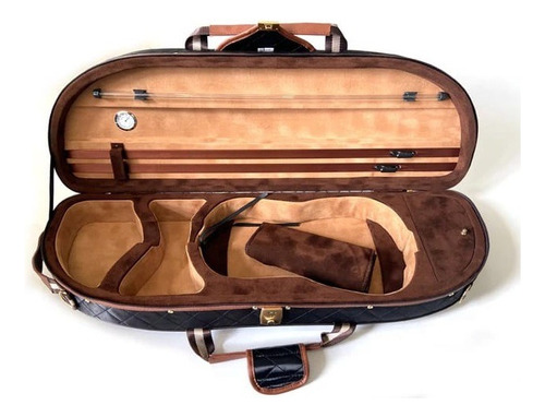 Estojo Case Meia Lua Soft Violino Térmico 4/4