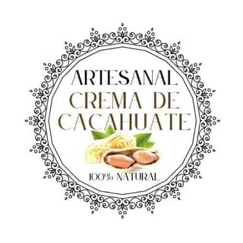 Artesanal Crema De Cacahuate 100% Natural