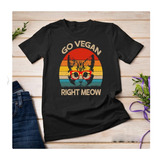 Polera Unisex Gato Gatito Mascota Vegano Algodon Estampado