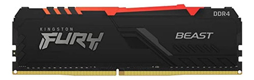 Memória Gamer/desktop 16gb 2666mhz Ddr4 Fury Beast Kingston